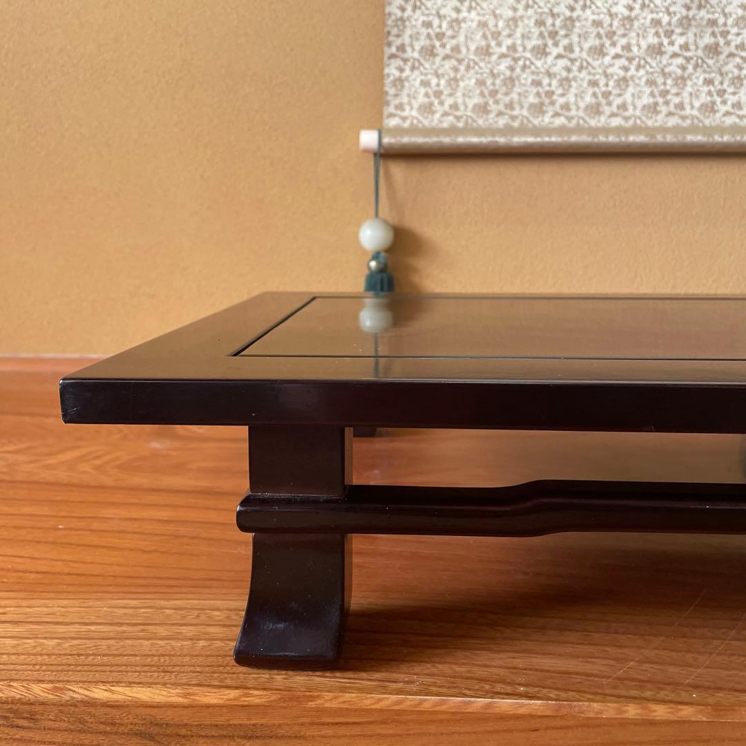 【唐木】[高級] 紫檀 花台 盆栽台 飾り台 木製 天然木 ビンテージ品