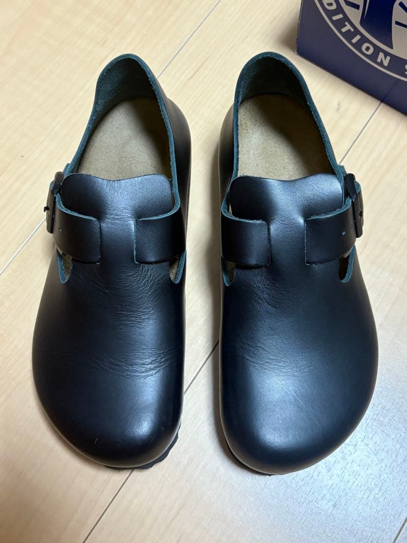 靴 BIRKENSTOCK LONDON/BLACK/36