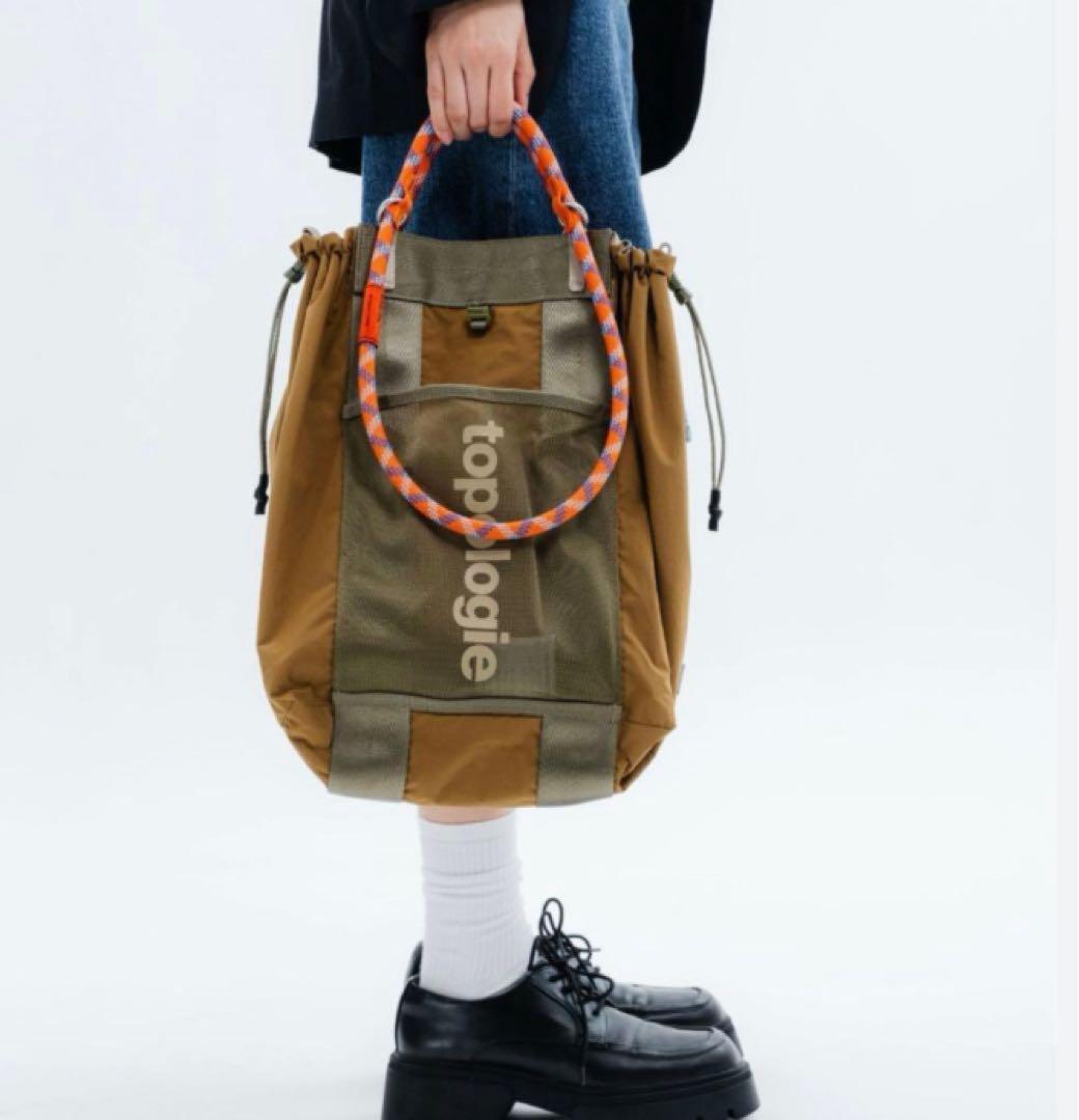 トポロジーtopologie サミットトートバッグストラップ付き