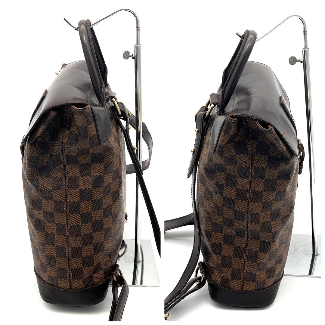 レア希少　ルイヴィトン　ダミエ　エベヌ　ソーホー　リュック　バックパック