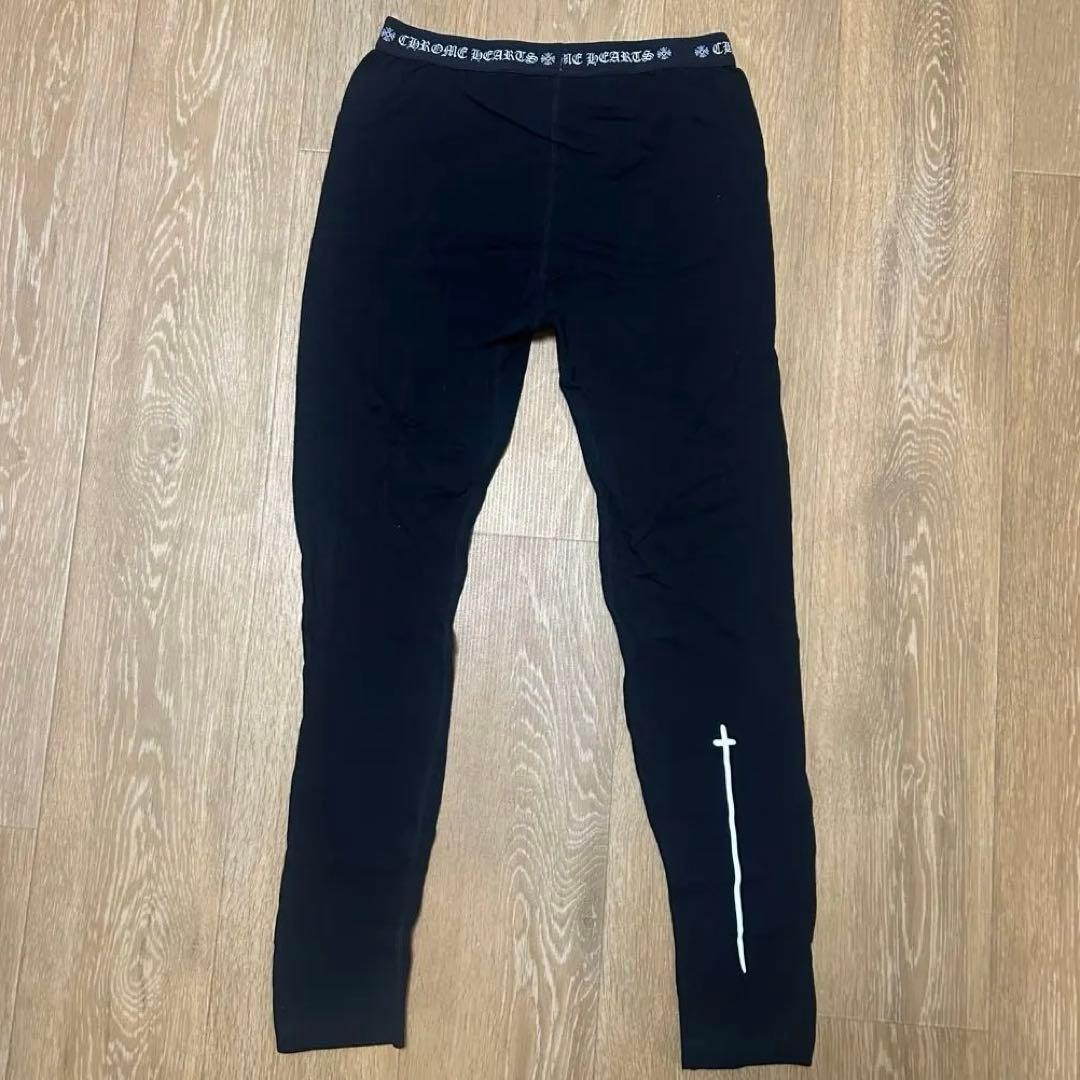 【新品】CHROME HEARTS ブラックレギンス 2個セット