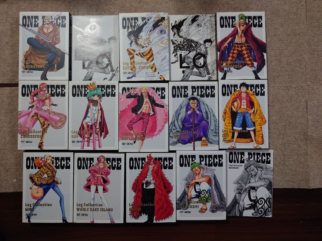 ONEPIECEログコレクション44本セット+FILMレッド+未開封のオマケ多数