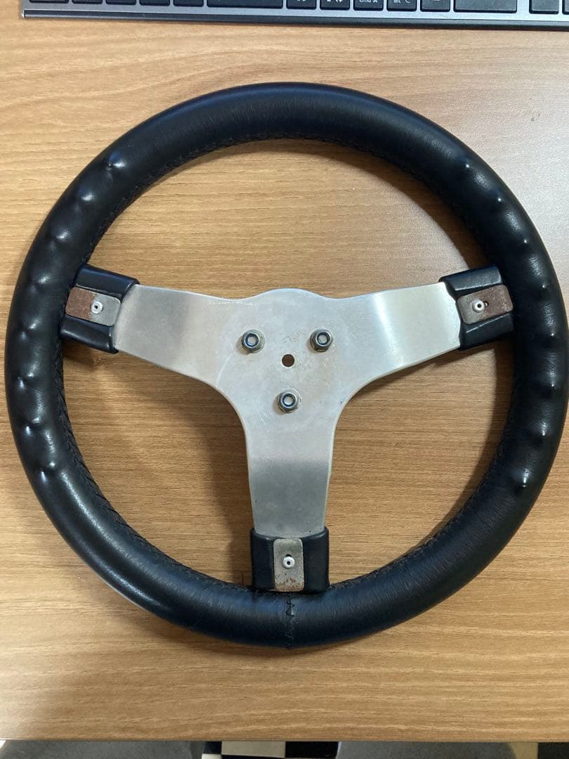 【値下】MOUNTAIN 競技用ステアリング　当時物