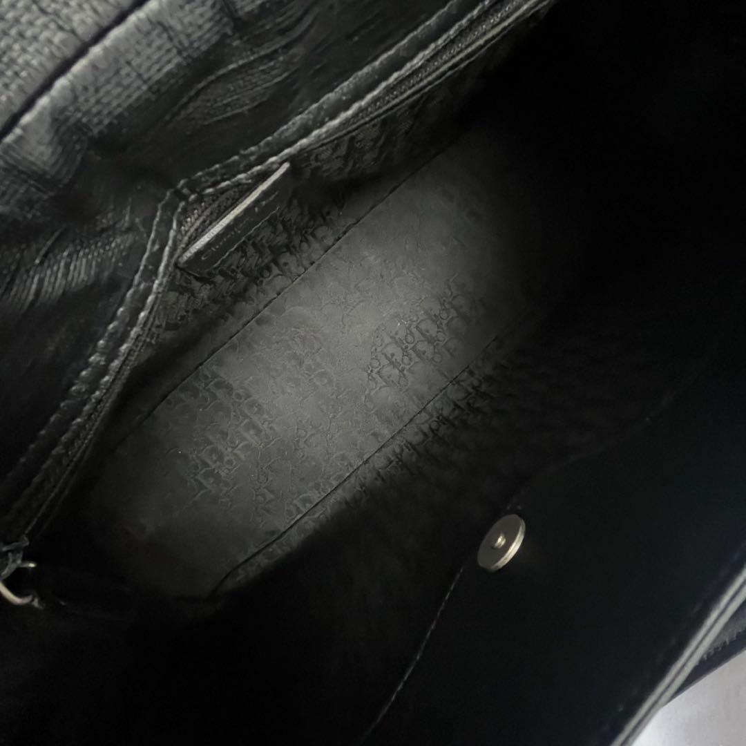 ✨極美品✨　Christian Dior ハードコア　ハンドバッグ　レザー　黒