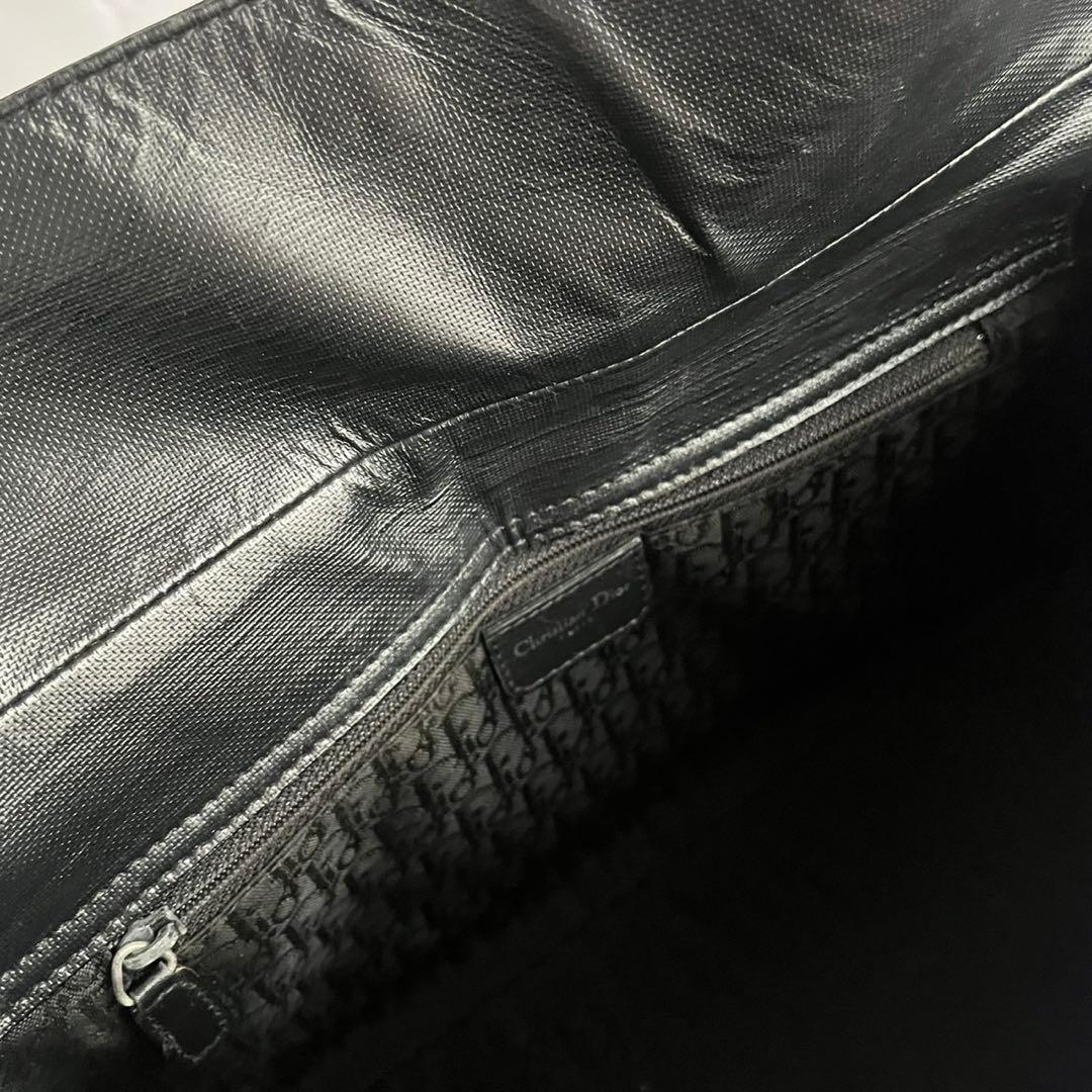 ✨極美品✨　Christian Dior ハードコア　ハンドバッグ　レザー　黒