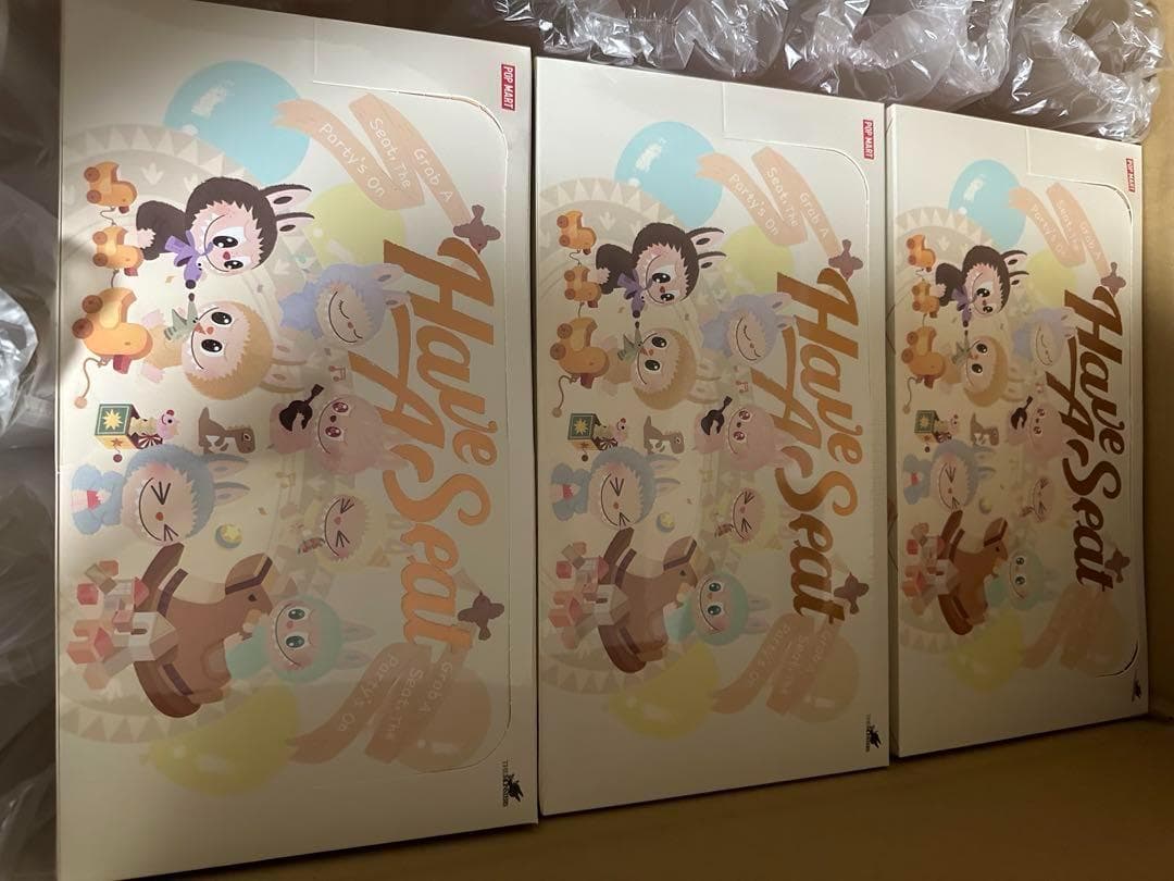 THE MONSTERS LABUBUHave a seat 3アソートボックス