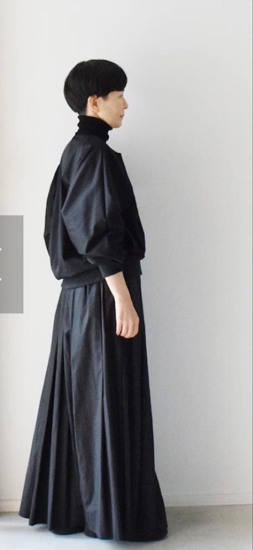 美品 SKEP skep 変形ショートブルゾン黒