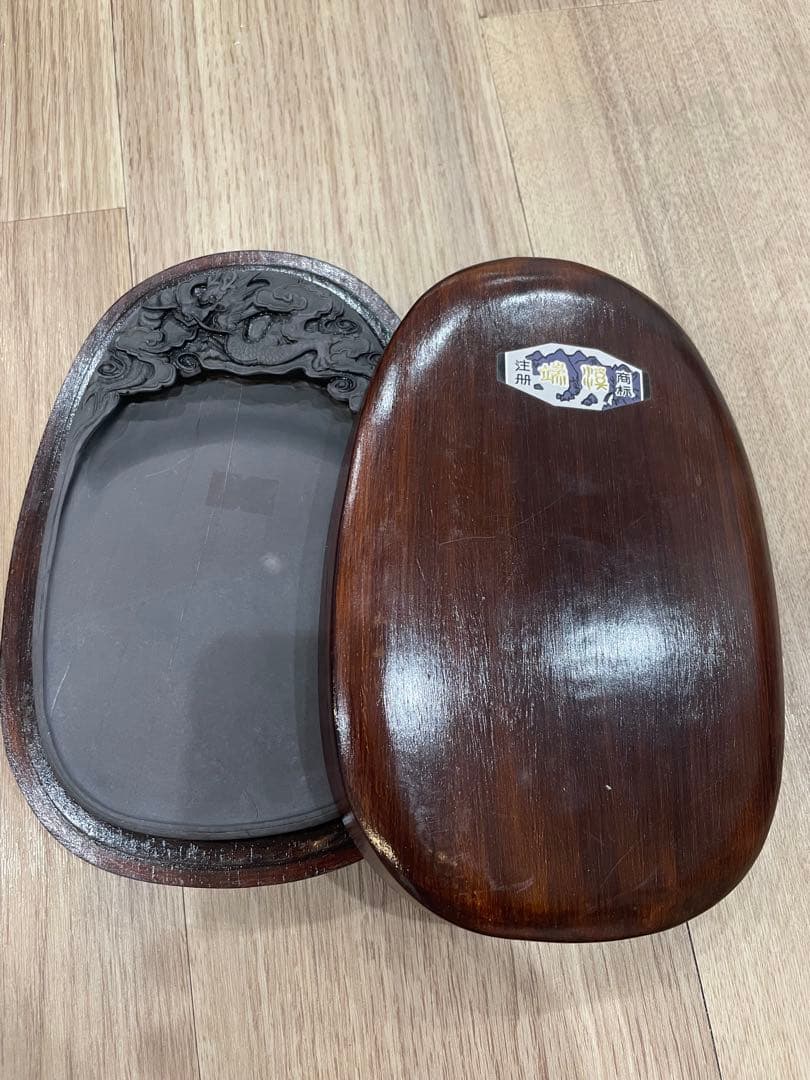 時代　端渓　水厳　大西洞　古硯　書道具　中国美術　すずり　文房四宝　古玩