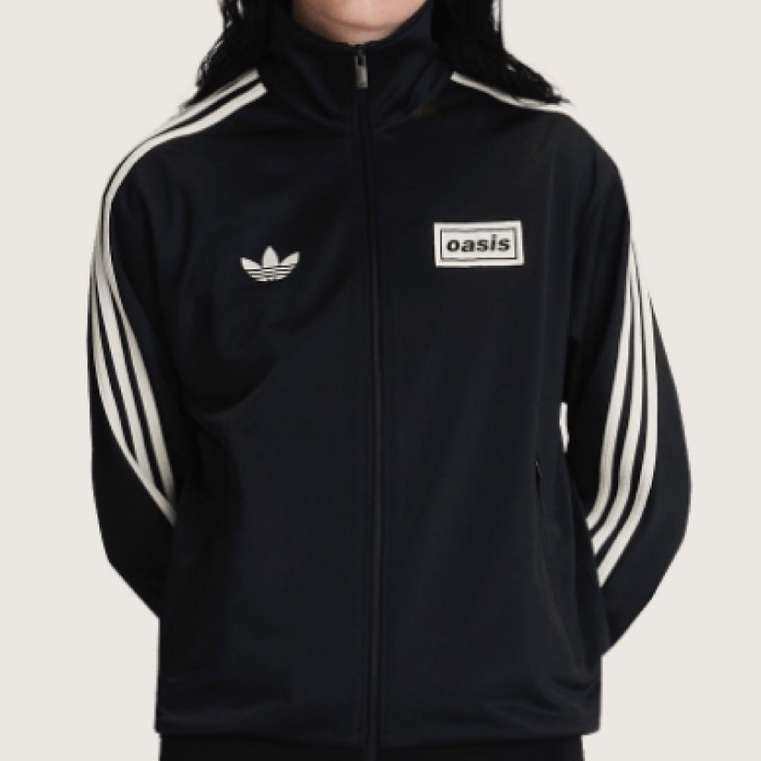 新品 adidas x oasis ファイヤーバード 黒 2XL