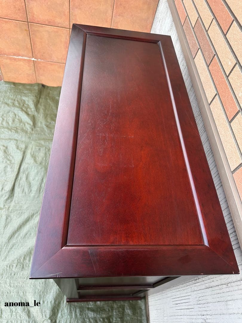 【茶箪笥】民芸家具　和家具　水屋箪笥　収納棚　飾り棚　引戸　和モダン◎