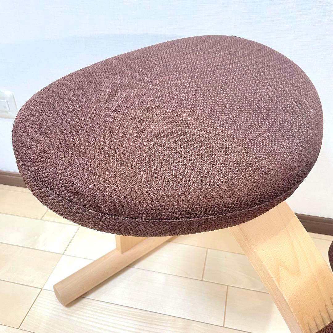 バランスラボ バランスチェア バランスイージー ダークブラウン 中古品