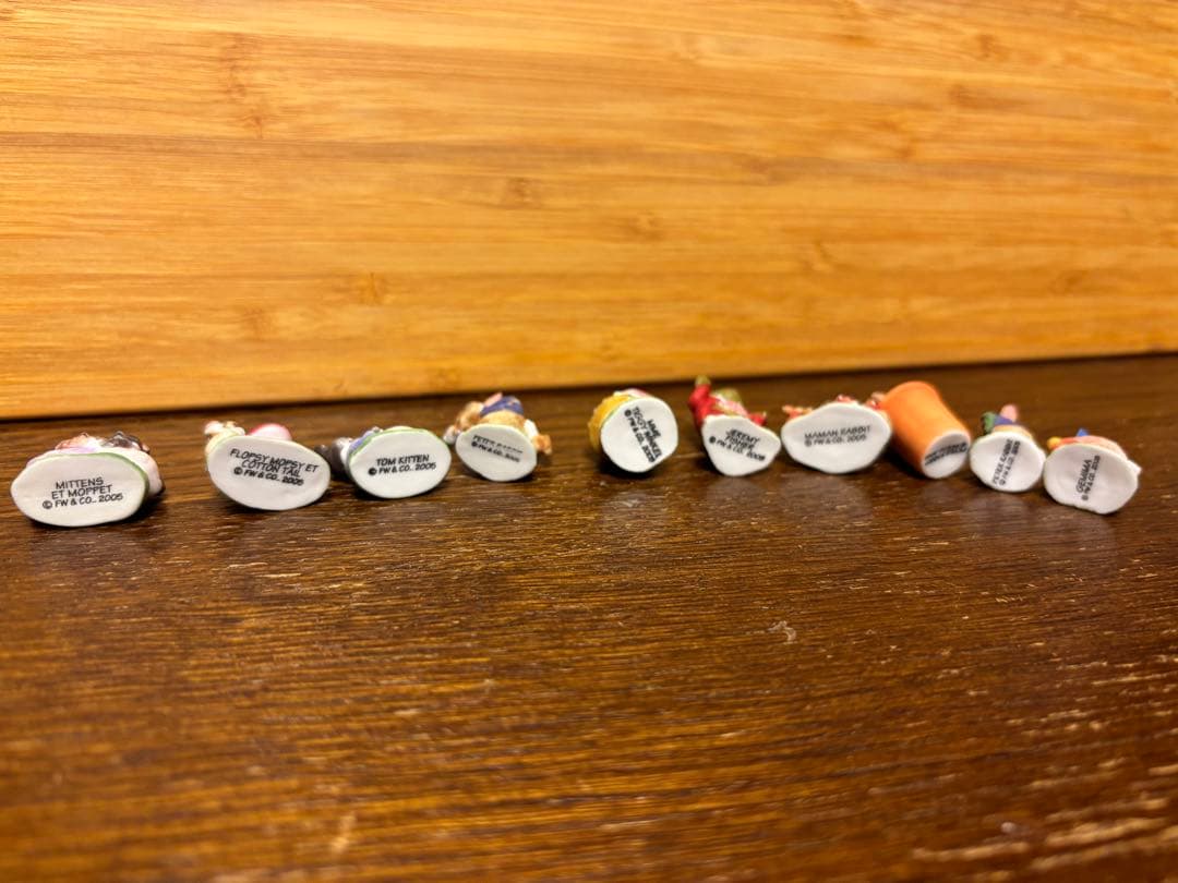 フェーブ ピーターラビット　１０体セット　新品　未使用　貴重