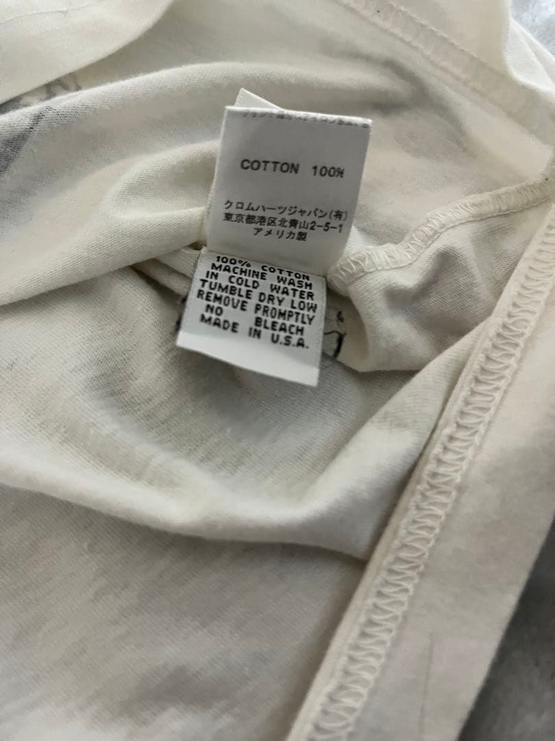 クロムハーツロンT Foti Ribcage Longsleeve 2000's