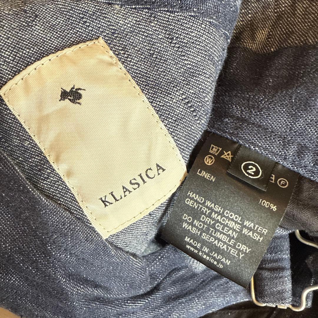 KLASICA MB OVERALL リネンデニム オーバーオール