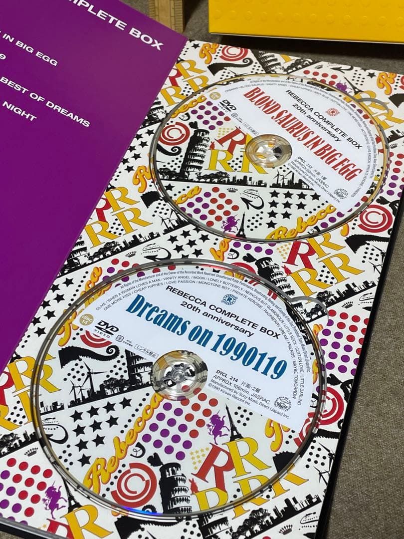 Rebecca complete box CD 20周年　コンプリートボックス