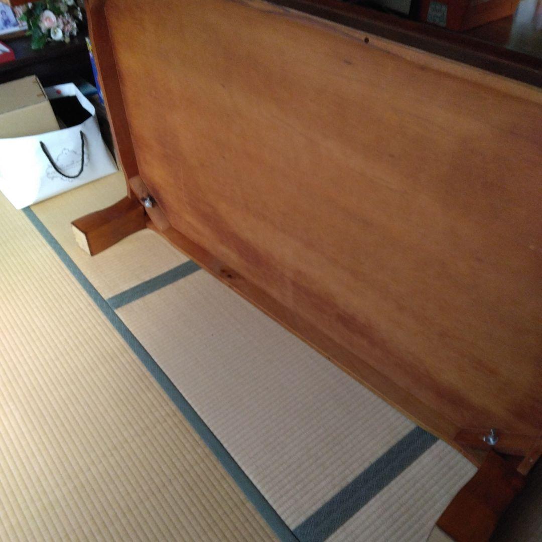 R*n様 木製茶色座卓 光沢仕上げ