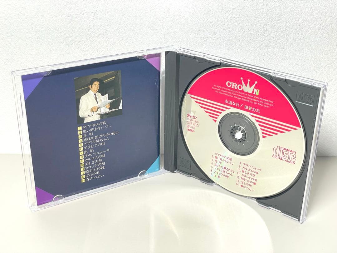 廃盤 CD 浅草オペラ集 永遠なれ 田谷力三 オペラ