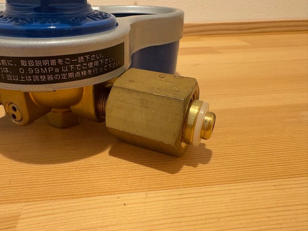 千代田精機製 酸素調整器 関東式 送料無料！ホース&ガン付き三点セット