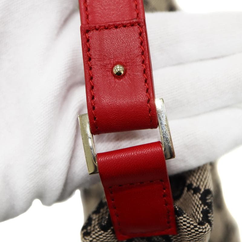 グッチ アクセサリーポーチ GGキャンバス 赤 039.1147 ミニバッグ