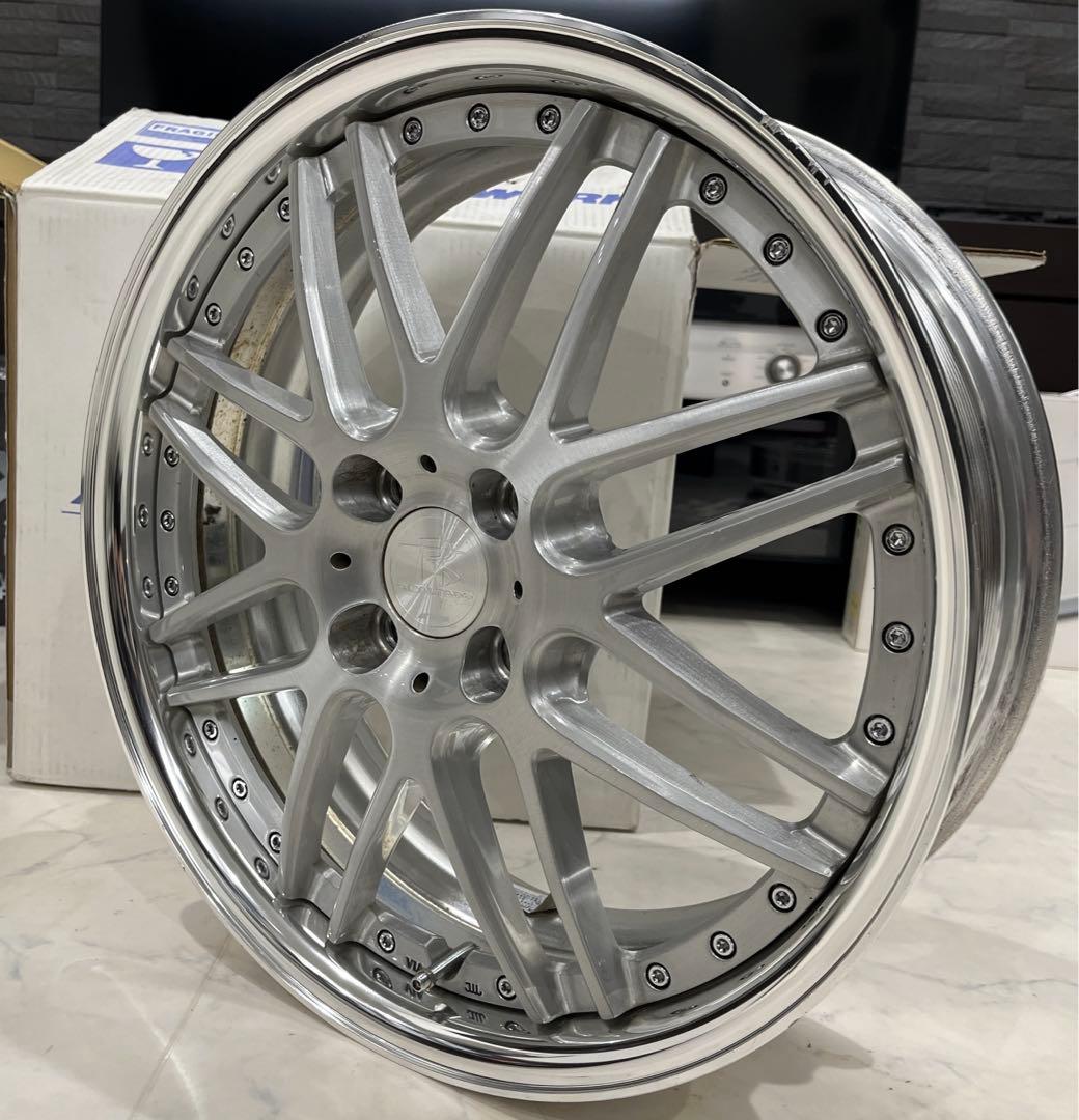 ‼️最終金額‼️ワーク リザルタード17インチ 6J+40 フロント ホイール 2本