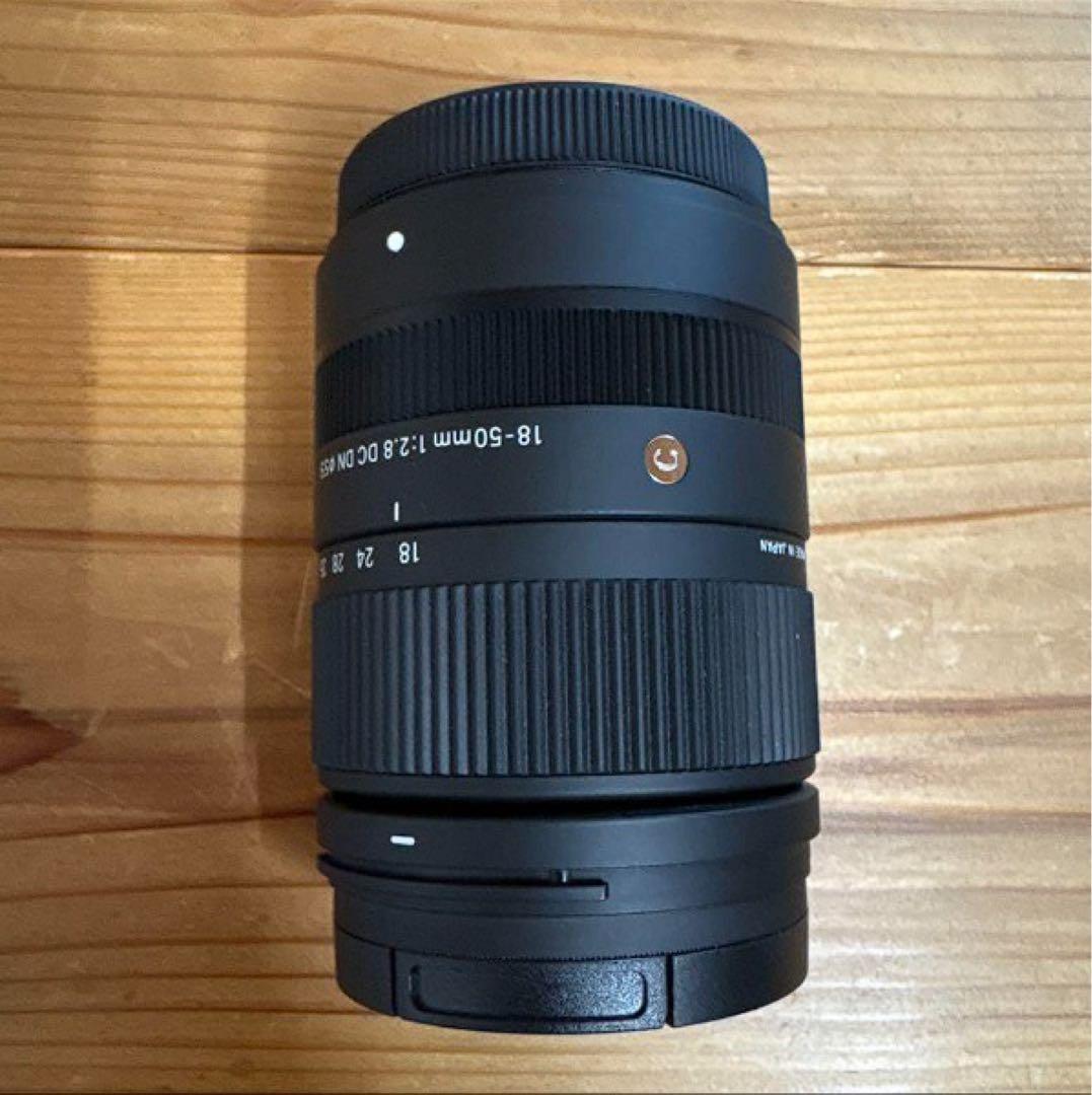 SIGMA 18-50mm F2.8 DC DN ズームレンズ　xマウント