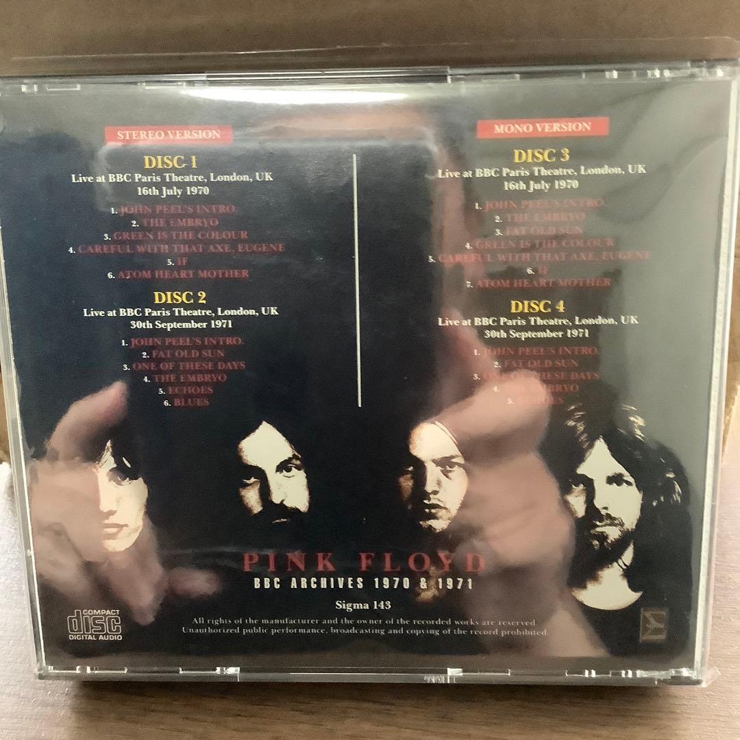洋楽 PINK FLOYD BBC ARCHIVES 1970 & 1971