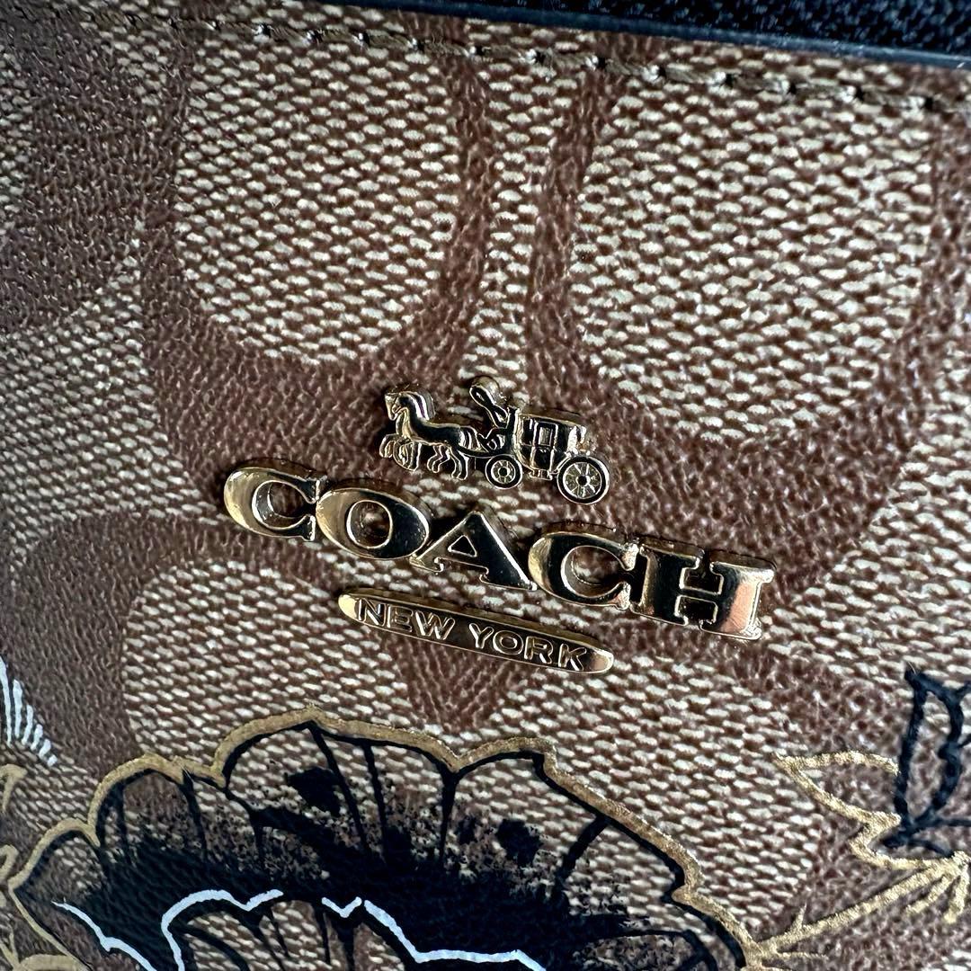 未使用級　COACH×Chelsea 限定コラボ ボディバッグ レザー PVC