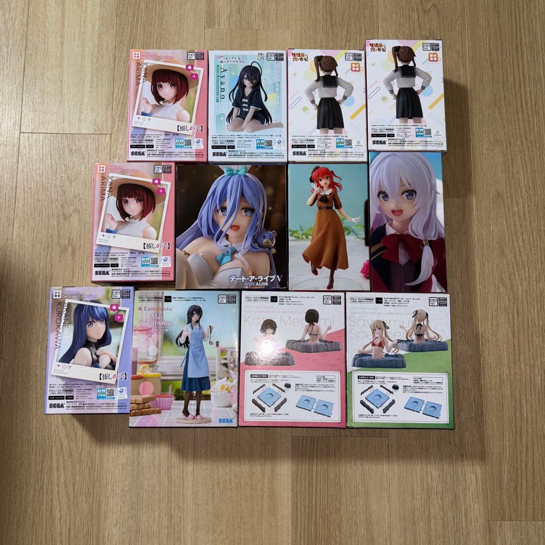 美少女　フィギュア　推しの子　イレイナ　青春ブタ野郎　冴えカノ　まとめ売り