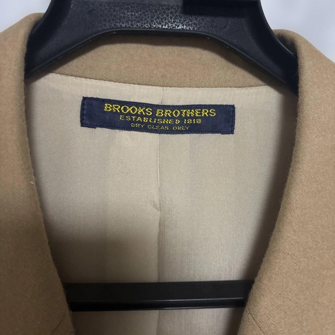 BROOKS BROTHERS ベージュ ウールダブルジャケット 9AR