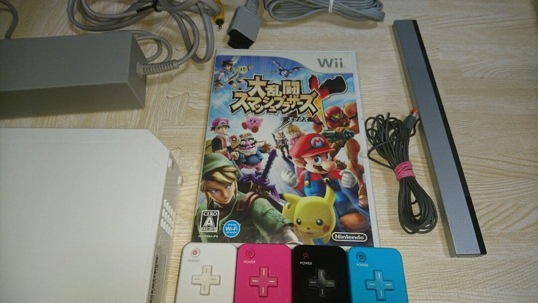 wii 遊べるセット 4人プレイ スマブラ マリオ