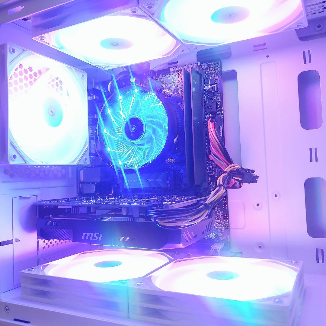 4TB大容量ゲーミングPC/Core i7-7700/16G/GTX1660Ti