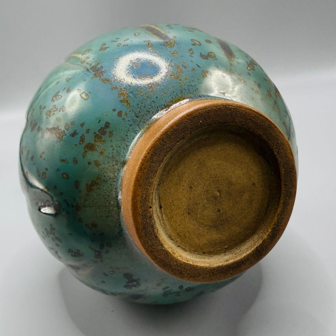 L105 超美品！鈞磁盧鈞花瓶陶磁器 アンティーク