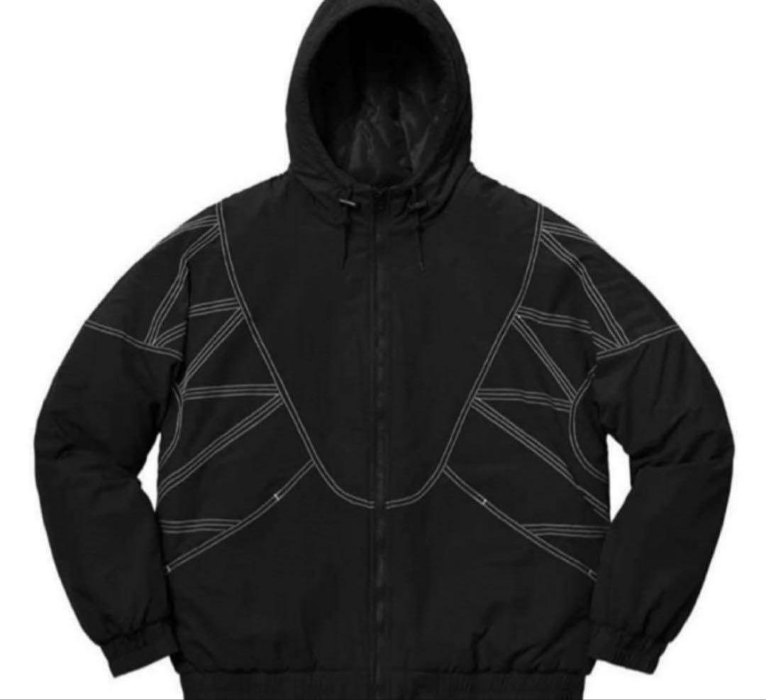 supreme zigzag ナイロンジャケット