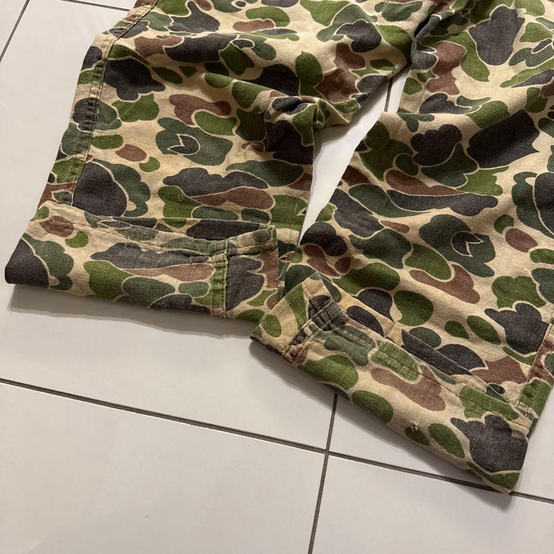 70s SAFTBAK ダックハンターカモ パンツ Vintage