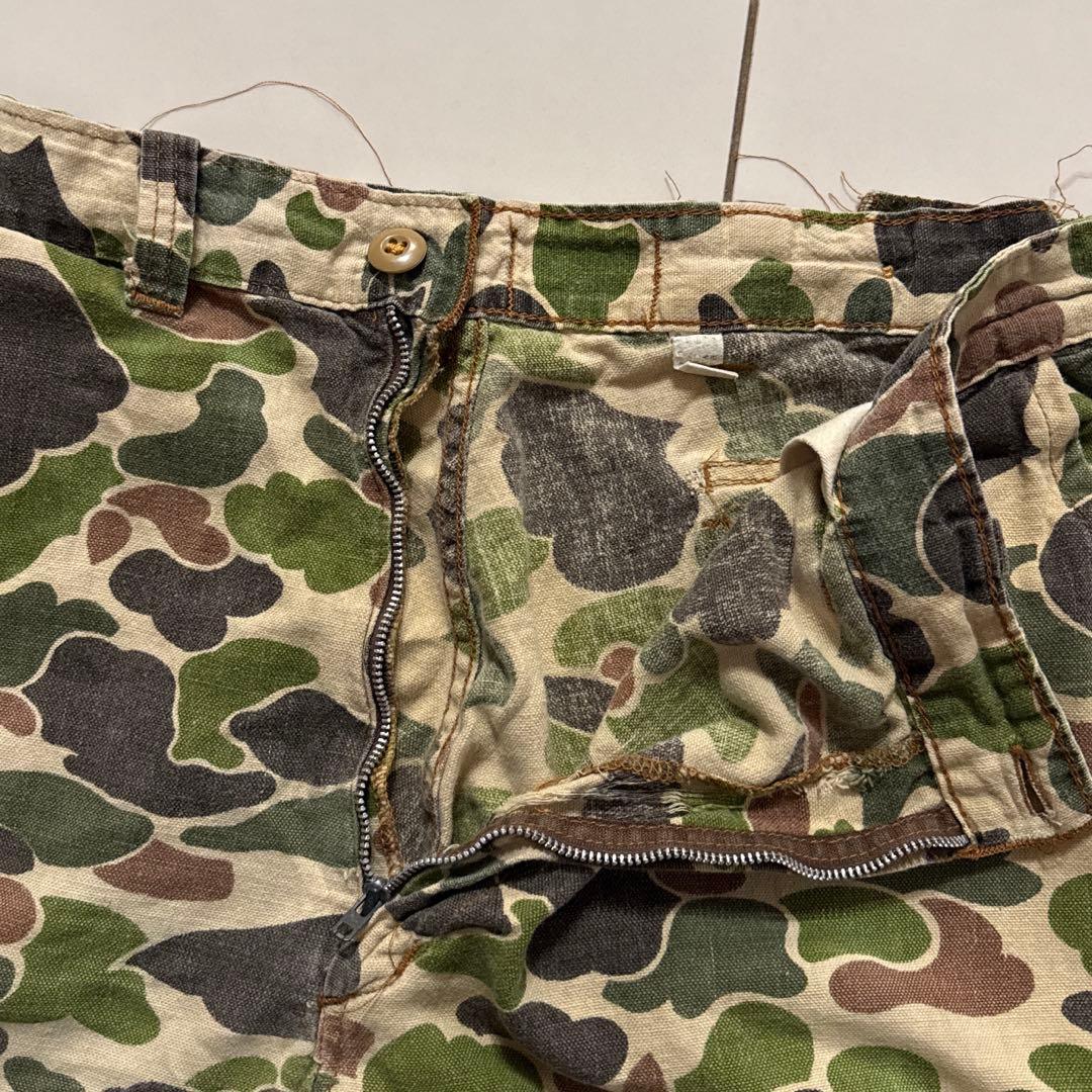 70s SAFTBAK ダックハンターカモ パンツ Vintage