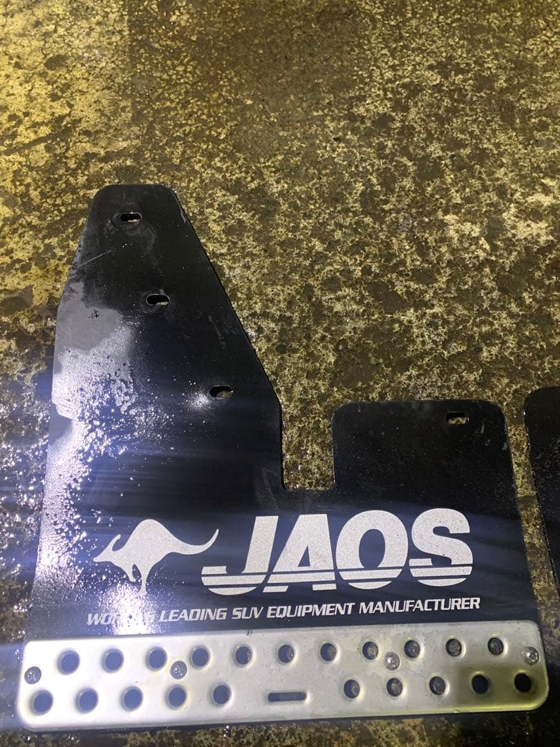 JAOS マッドフラップ ブラック　泥除け　t32 エクストレイル　ジャンク品