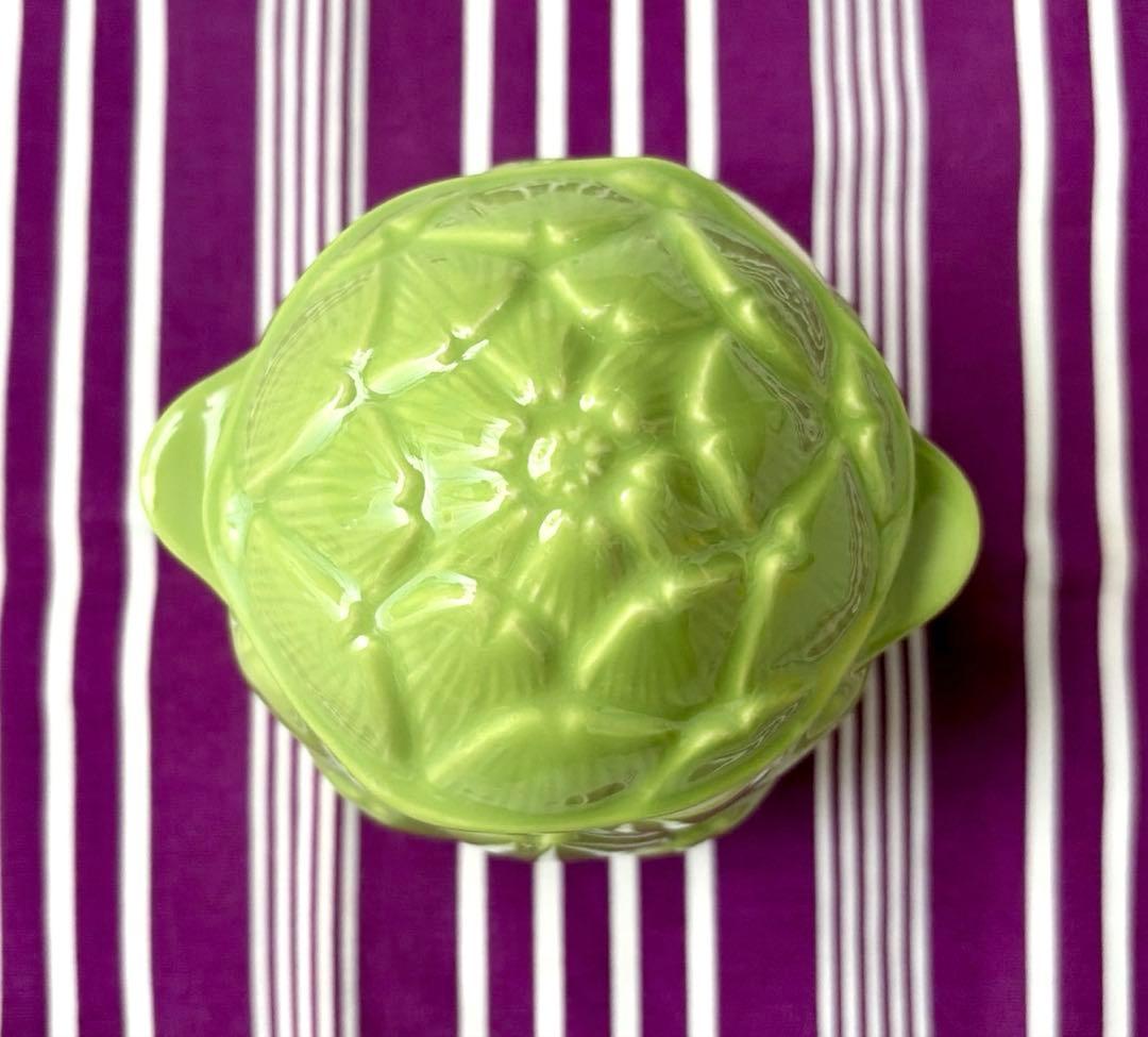 【新品未使用品・ショッパー付き】ル・クルーゼ アーティチョーク ココット 廃盤品