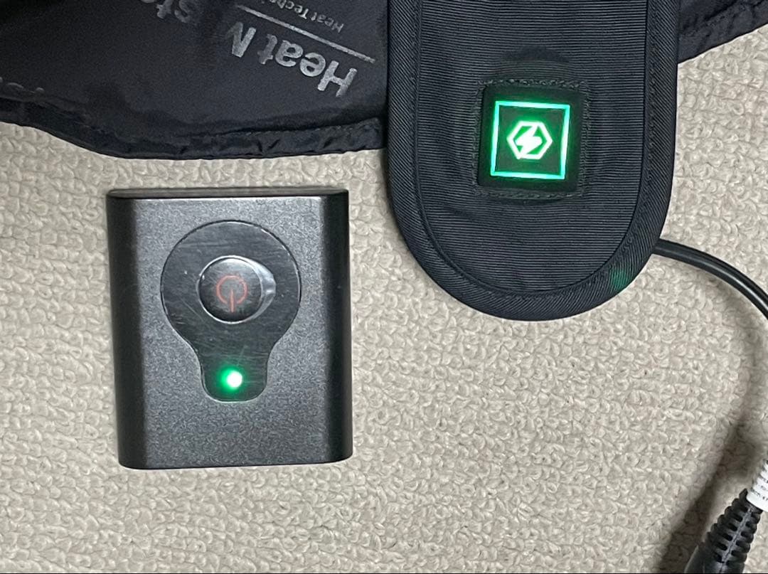 ヒートマスター　電熱ジャケット(リモコン付) Mサイズ　3.5A