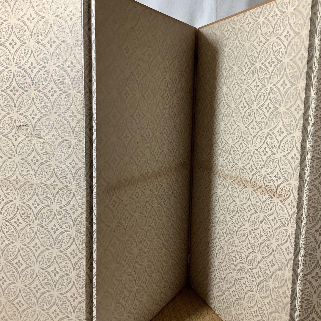 飾り台と屏風のセット　徳川家康の訓