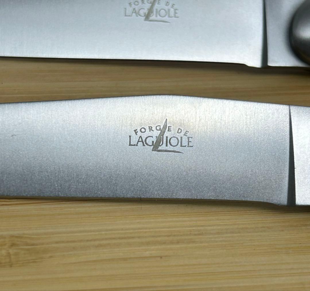 フォルジュドライヨール テーブルナイフ ジュニパー艶消し 2本【38314】