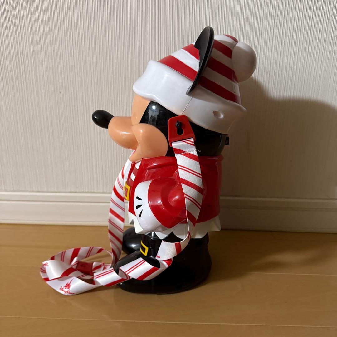 【日本未入荷】　サンタクロース　ミッキー　ポップコーンバケツ