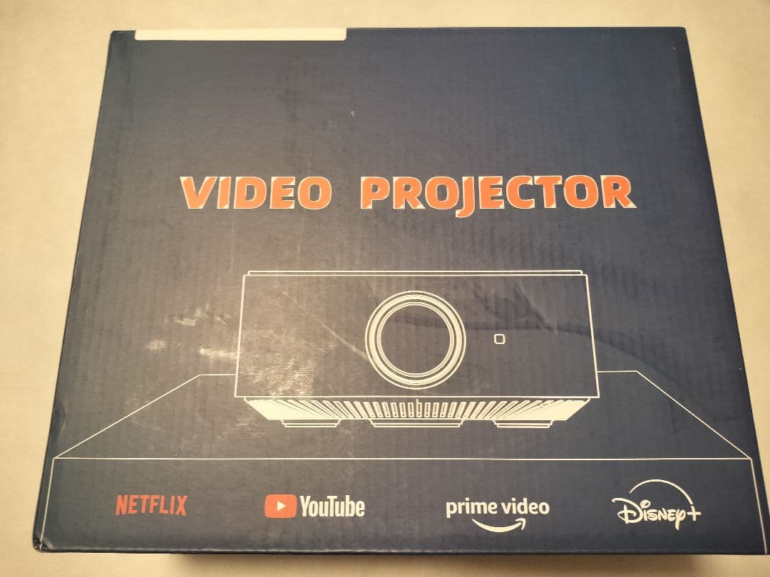 4K対応遅延ゼロ プロジェクター wifi6　450インチ