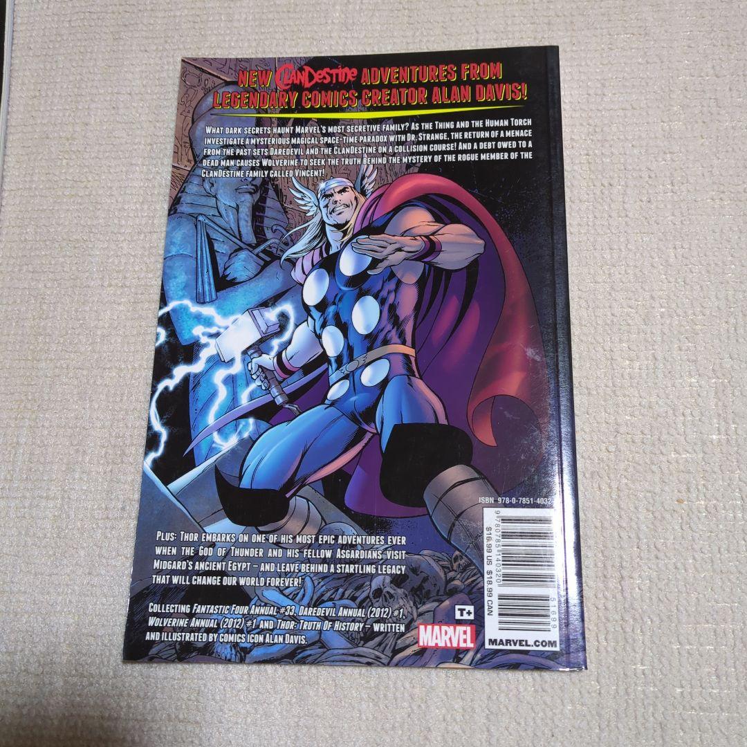 洋書 MARVEL TALES by ALAN DAVIS