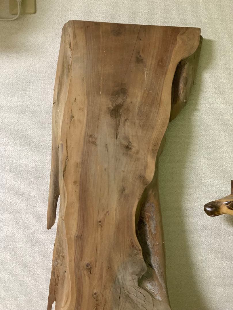 ケヤキの一枚板　ケヤキの天然無垢一枚板　自然乾燥材　DIY用