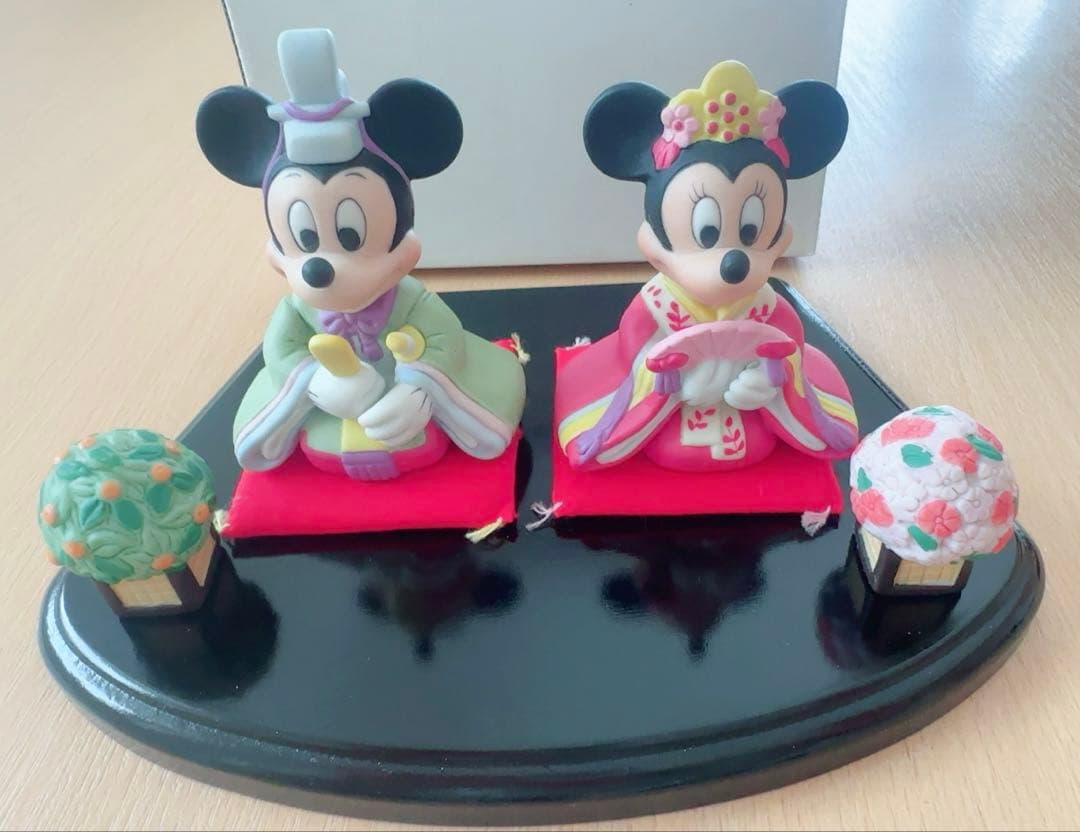 ディズニー陶器製雛人形セット