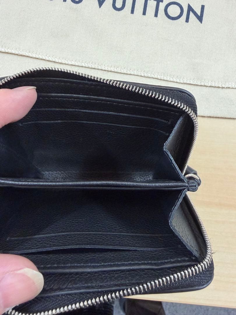 超美品LOUIS VUITTON ロックミー ジッピーパース ノワール