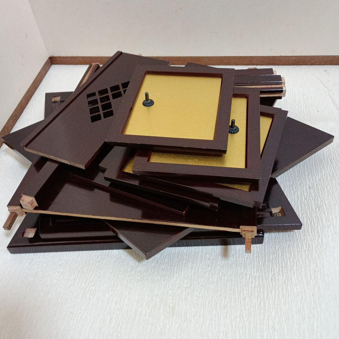 茶道具　徒然棚　裏千家淡々斎好写し　平安光入造　組立式　共箱