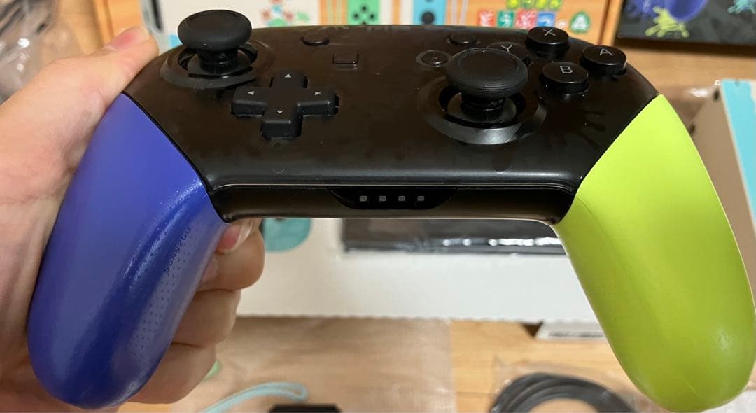 NINTENDO SWITCH 2020年 あつもりVer 中古 プロコン付き