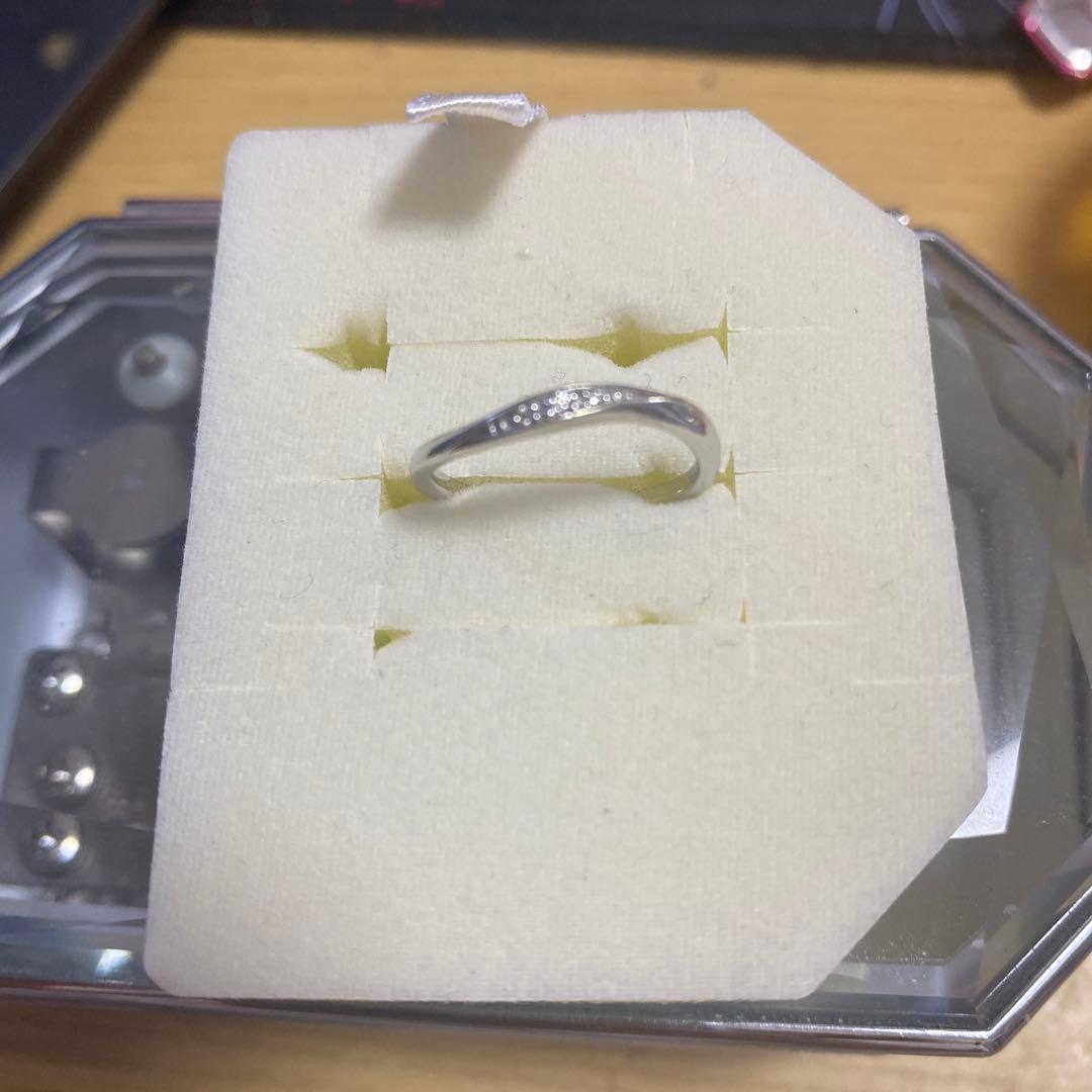 透明アクセサリーケース リング収納