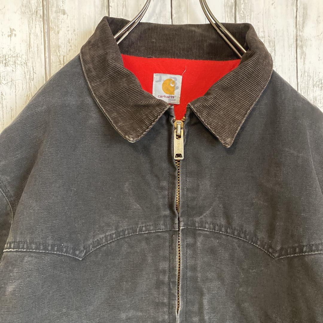 【名作】カーハート サンタフェジャケット BLK ブラック XL程度 アメリカ製